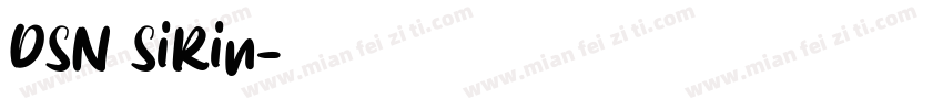 DSN SiRin字体转换